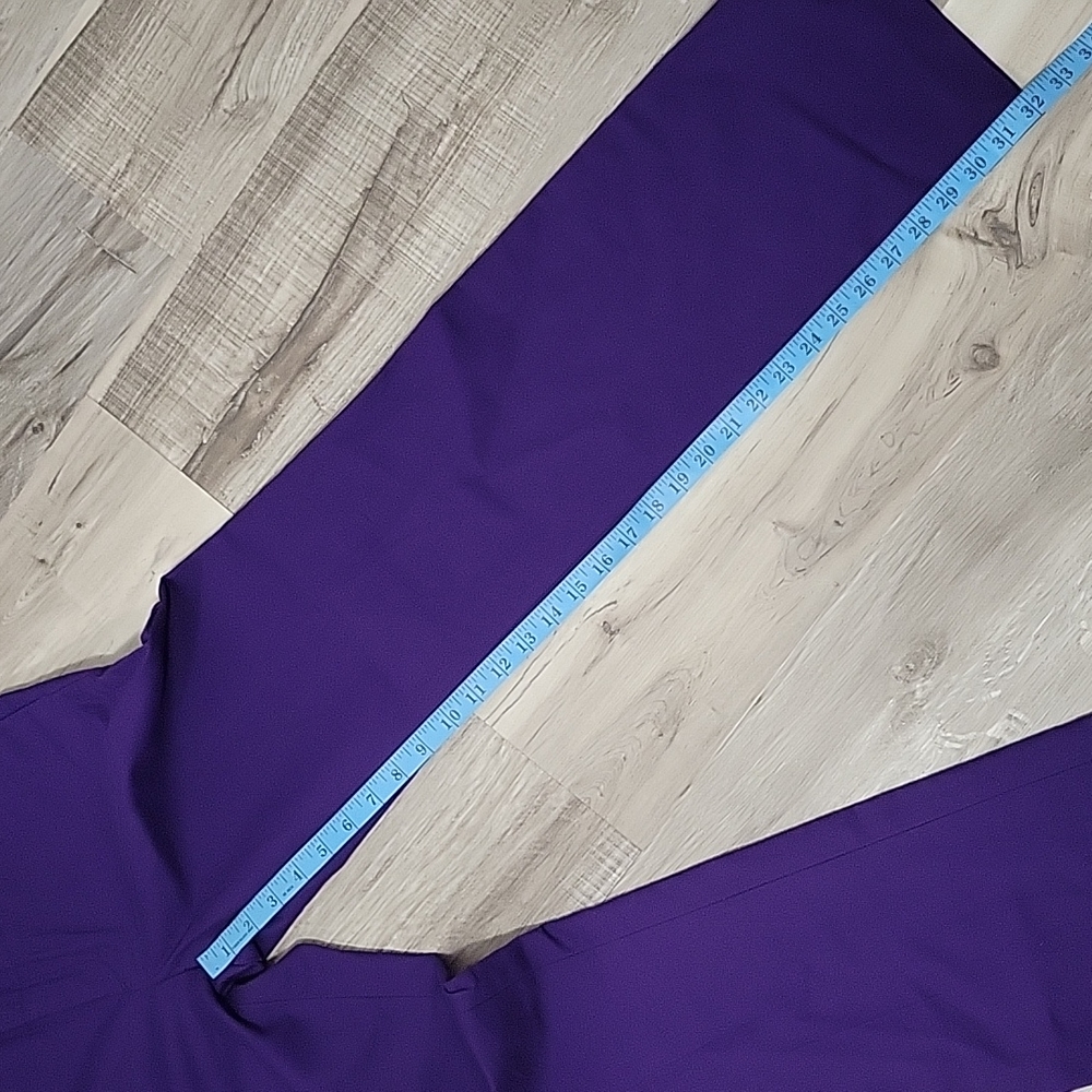 NWT Calvin Klein Purple Body Fit 6 X 33 Pants - Picture 5 of 9